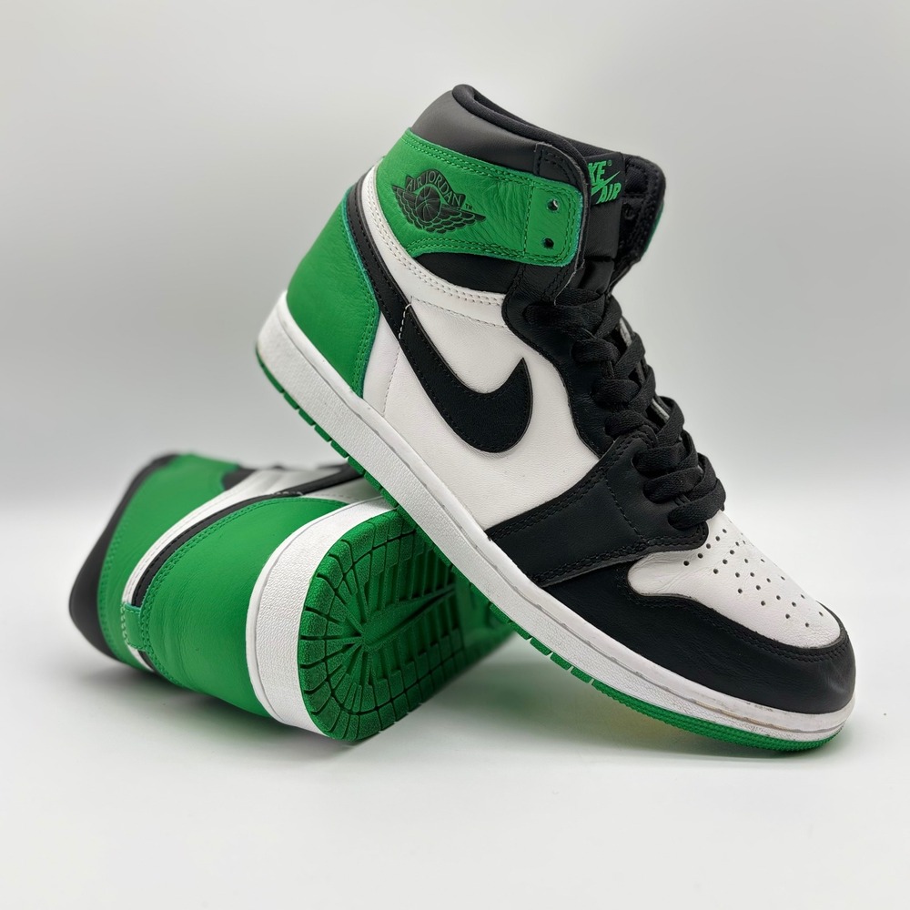 Jordan 1 Retro High OG Lucky Green Black White DZ5485-031 Mens 9.5